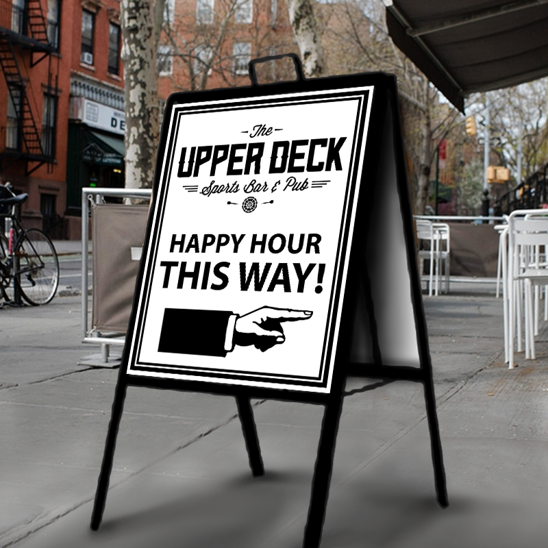 Outdoor Sign Frames