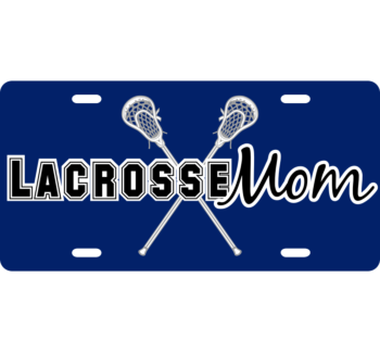 Lacrosse Mom License Plate