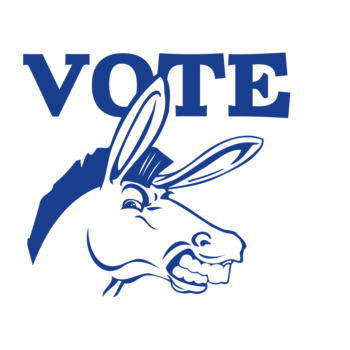 Arkansas Vote Democrat Decal