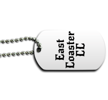 East Coaster CC Dog Tag Back