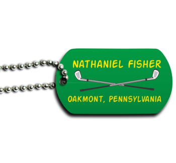 Personal Best Dog Tag Back 