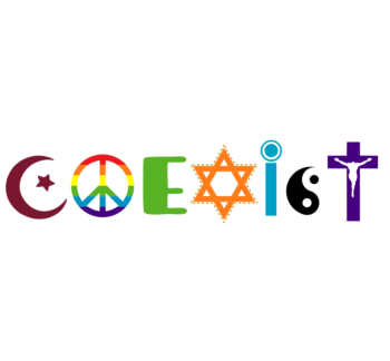 Coexist Bumper Sticker