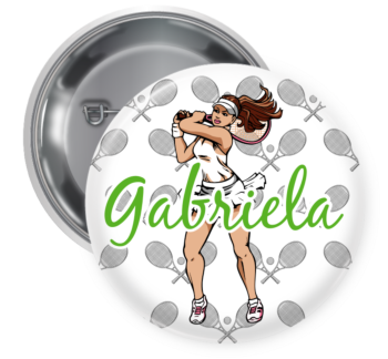 Personal Tennis Button