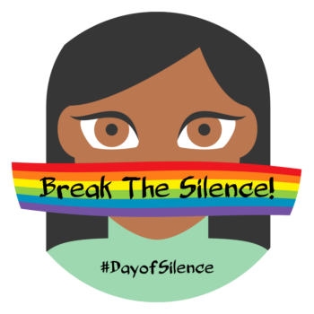 GLSEN Day of Silence Circle Car Magnet