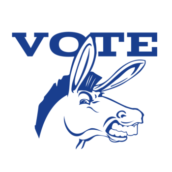 Colorado Vote Democrat Decal