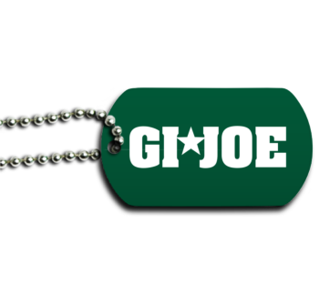 Gi Joe Dog Tag Front