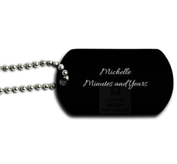 Guitar Label Dog Tag