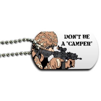 Gamer Handle Dog Tag Front
