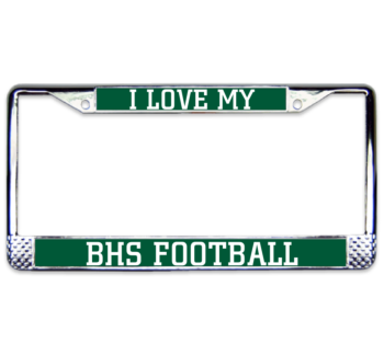 Boston HS License Plate Frame