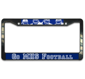 Helmet Plastic License Plate Frame 