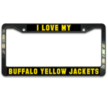 Yellow Jackets Plate Frame 