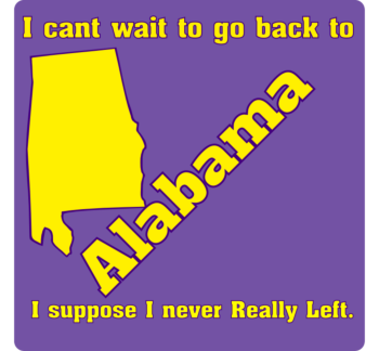 Alabama Car Magnet