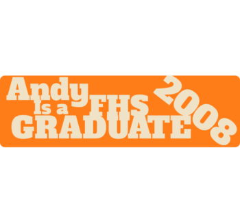 Graduate Car Magnet 