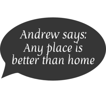 Andrew Says Decal