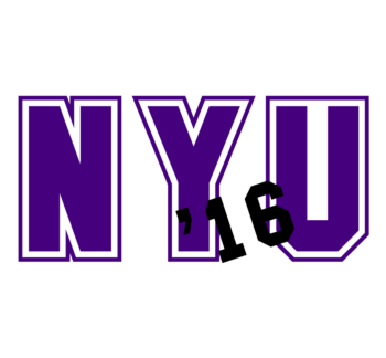 NYU Vinyl Monogram