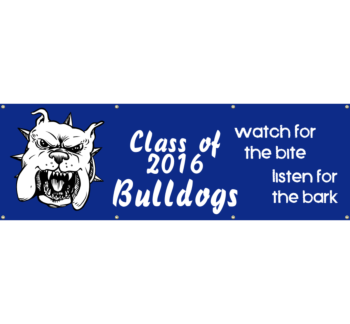 Bulldogs Vinyl Banner