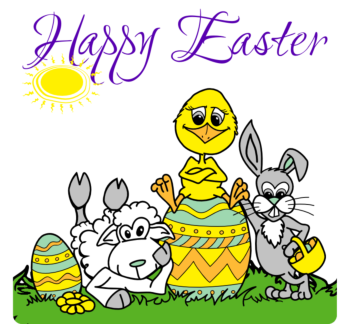 Easter Static Cling