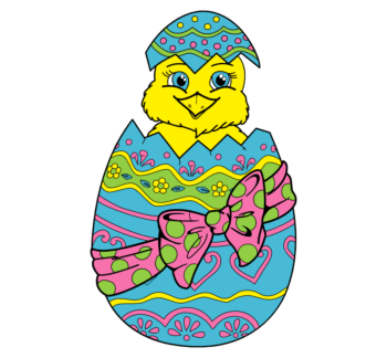 Easter Egg Static Cling