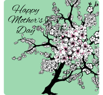 Happy Mother's Day Static Cling