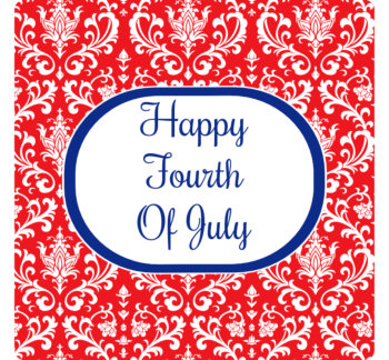 Happy Fourth Of July Magnet