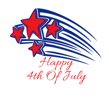 Fourth Of July Static Cling