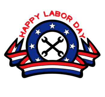 Happy Labor Day Decal