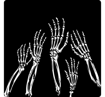 Skeleton Static Cling