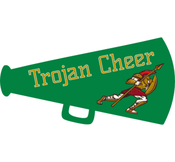 Trojan Cheer Decal 