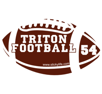 HS Football Decal