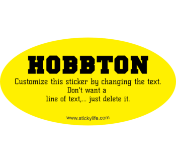 Hobbton Decal