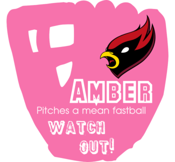 Custom Softball Car Magnet
