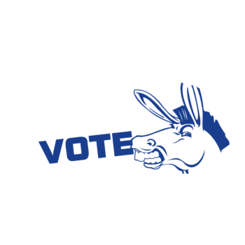 Kentucky Vote Democrat Decal