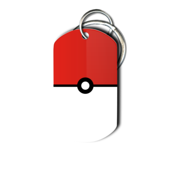 Pokemon Day Trainer in Training Pokeball Key Chain - front