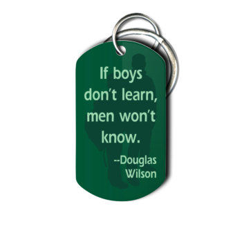 International Men's Day Key Chain - Front