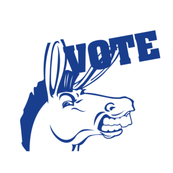 Oregon Vote Democrat Decal