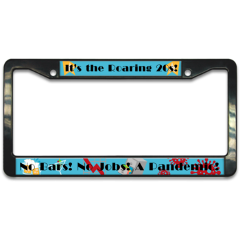 Roaring Twenties License Plate Frame 