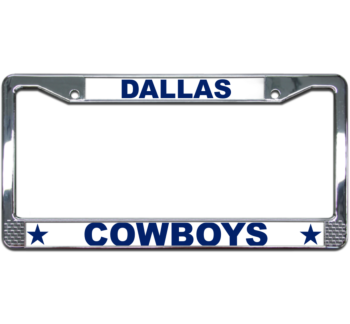 Cowboys License Plate Frame