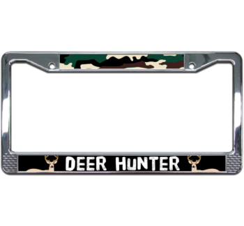 Deer Hunter License Plate Frame