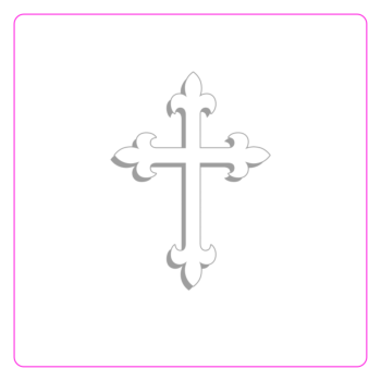 In Loving Memory Customizable Square Static Cling
