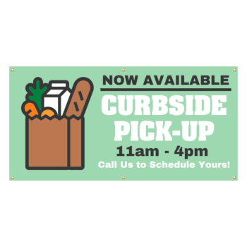 Grocery Pick-Up Banner