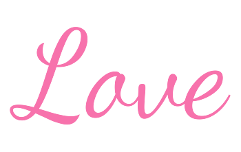 Love Vinyl Lettering