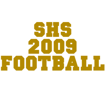 High School Football Vinyl Lettering