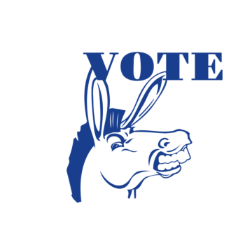 Washington Vote Democrat Decal