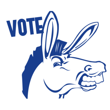 Wyoming Democrat Decal