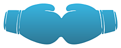 Boxing Gloves Decal