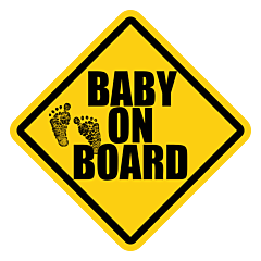 Baby on Board Car Magnet