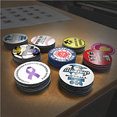 Custom Circle Car Magnets
