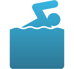 Swimming Decal