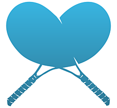 Tennis Racket Decal