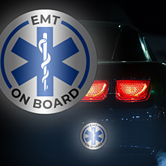 Circle Reflective Sticker